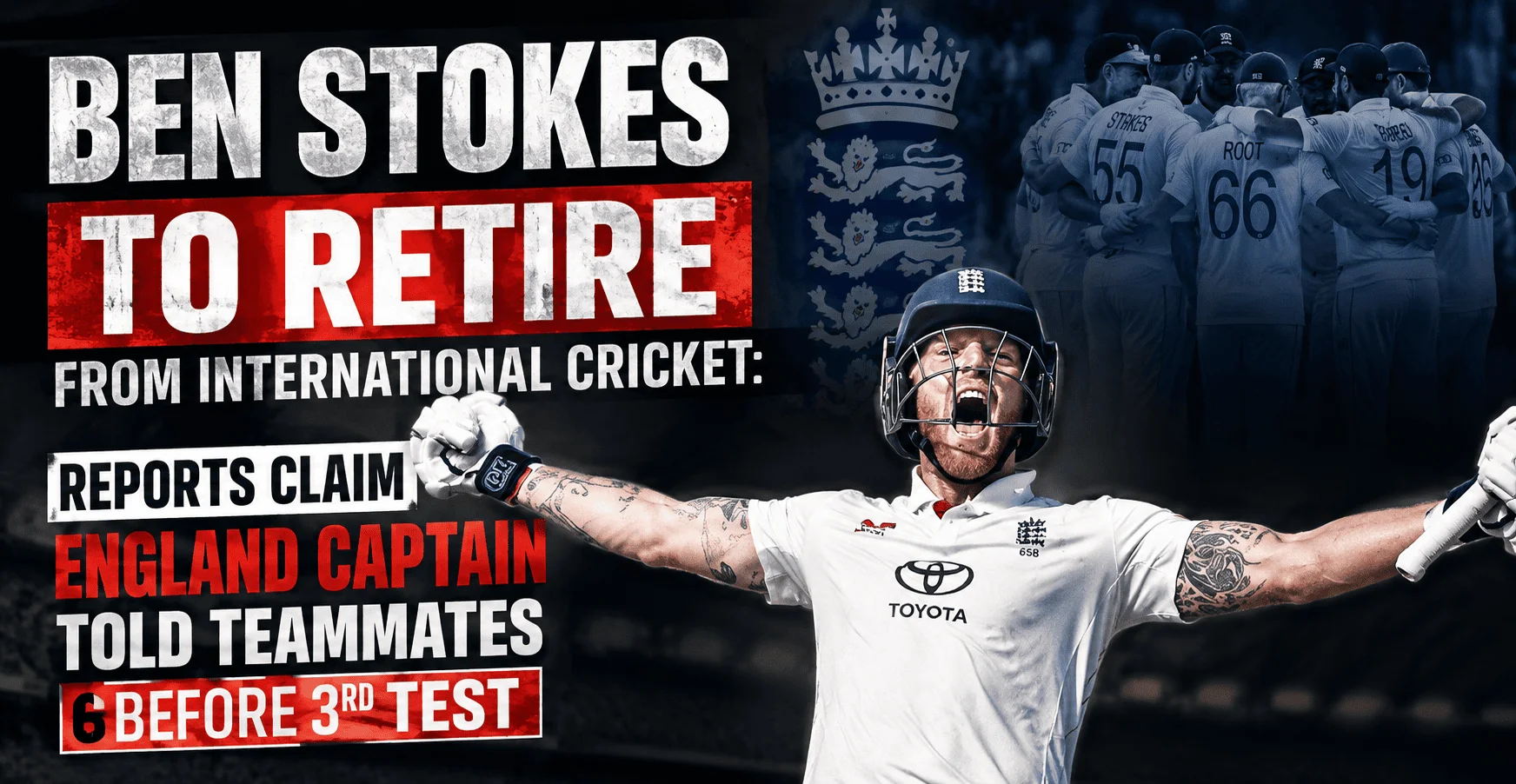 Ben Stokes to Retire from International Cricket