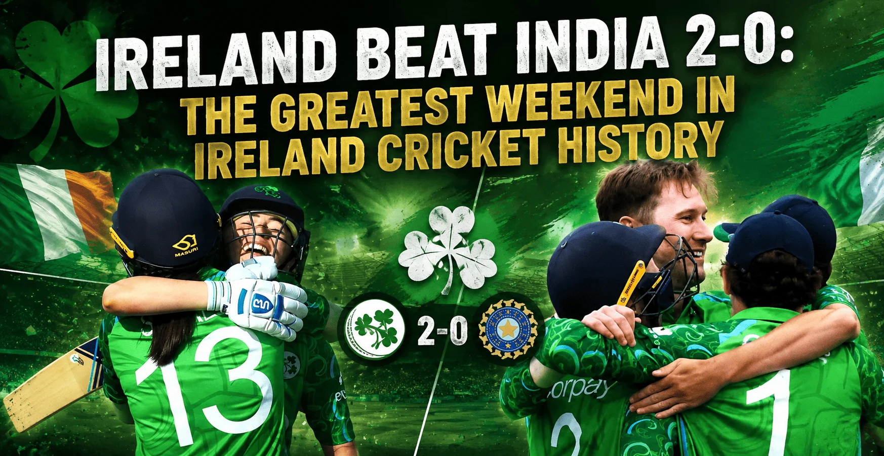 ireland beat india 2-0